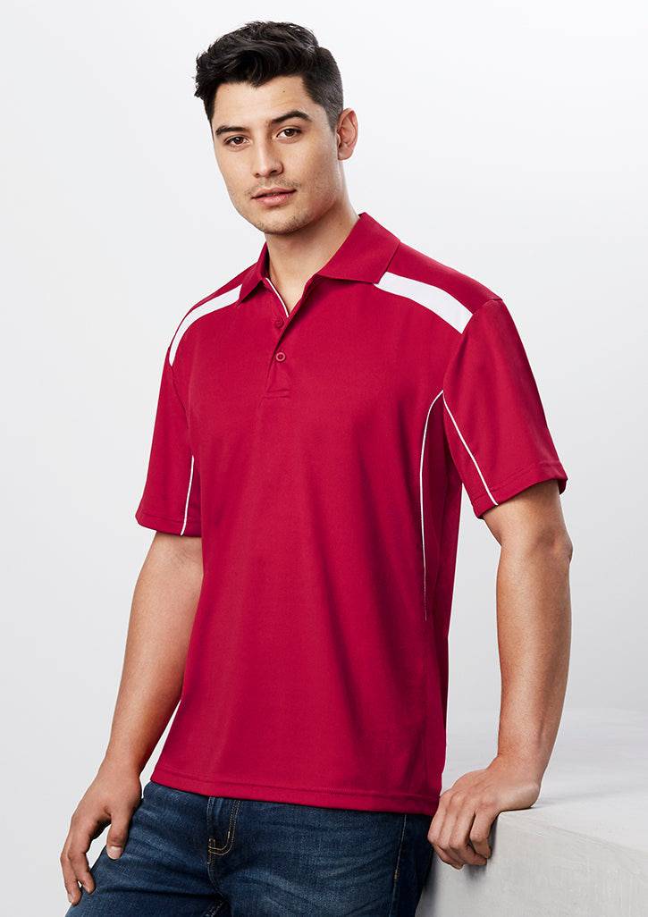 Mens United Short Sleeve Polo with custom branded logo - Simply Merchandise