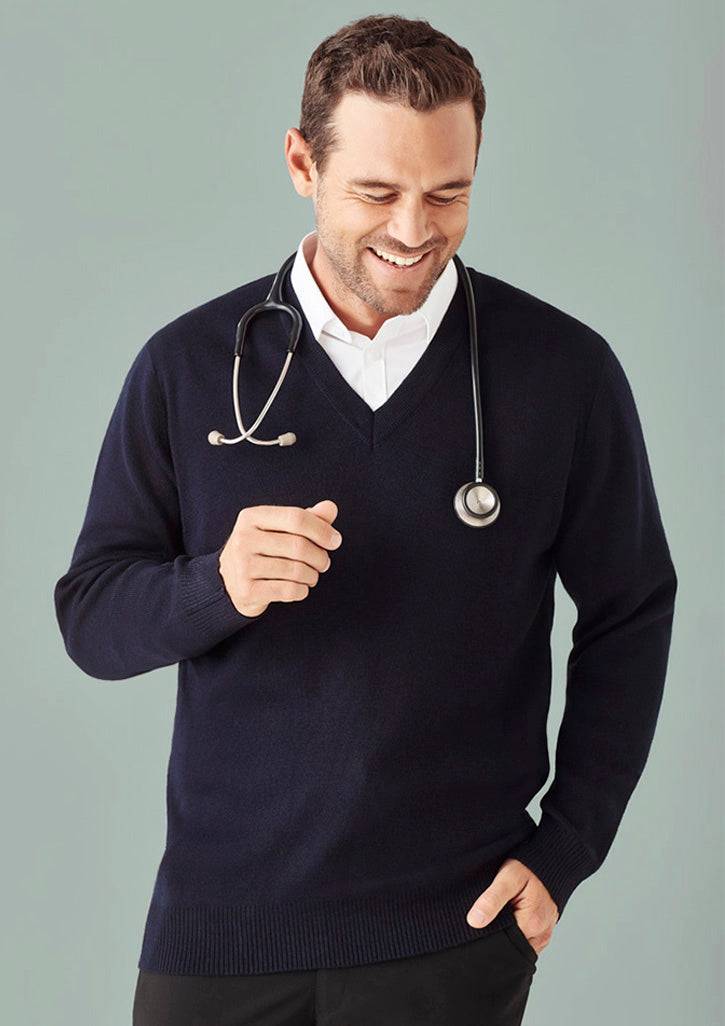 Mens Woolmix Knit Pullover - Simply Merchandise