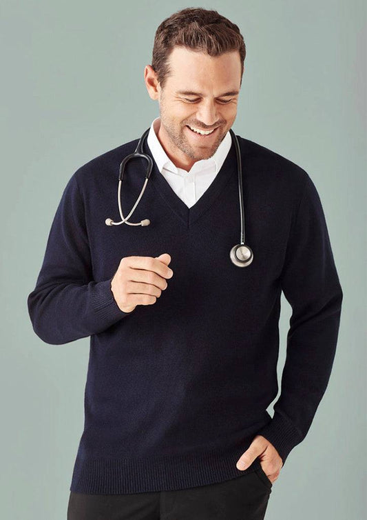 Mens Woolmix Knit Pullover - Simply Merchandise