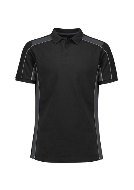 Unisex Grid Short Sleeve Polo - Simply Merchandise