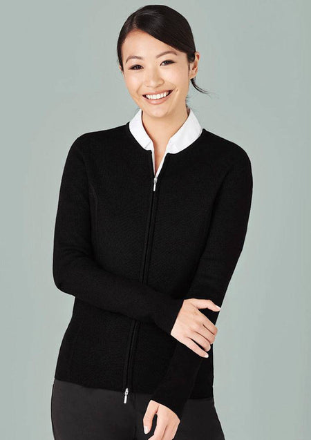 Womens 2-Way Zip Cardigan - Simply Merchandise