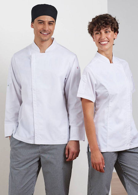 Womens Alfresco Short Sleeve Chef Jacket - Simply Merchandise