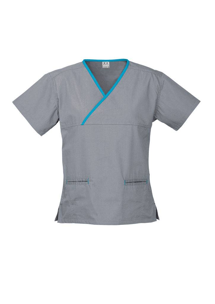 Womens Contrast Scrub Top - Simply Merchandise
