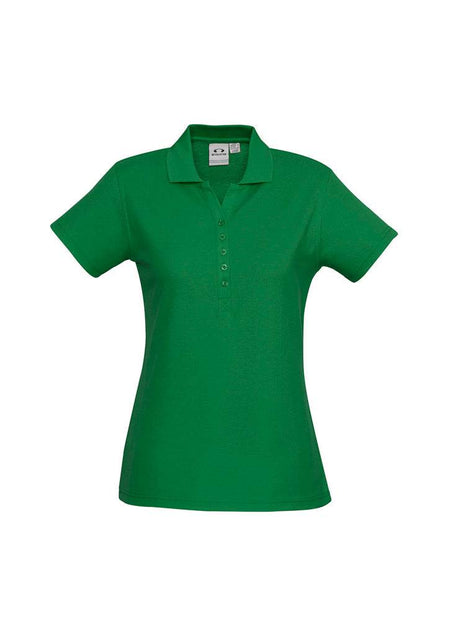 Womens Crew Short Sleeve Polo - Simply Merchandise