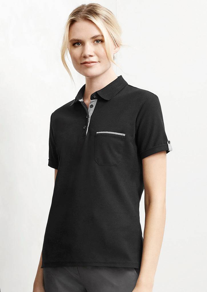 Womens Edge Short Sleeve Polo - Simply Merchandise