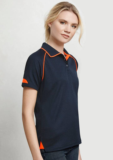 Womens Fusion Short Sleeve Polo - Simply Merchandise