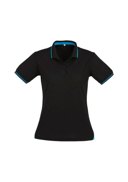 Womens Jet Short Sleeve Polo - Simply Merchandise