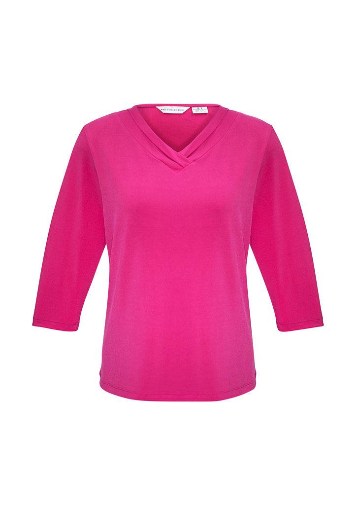 Womens Lana 3/4 Sleeve Top - Simply Merchandise