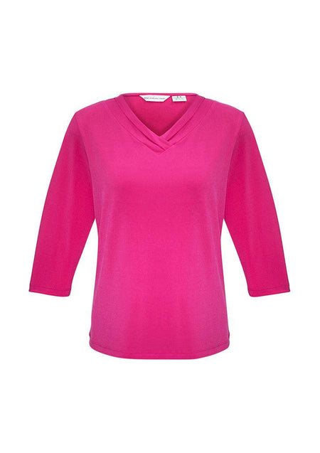 Womens Lana 3/4 Sleeve Top - Simply Merchandise