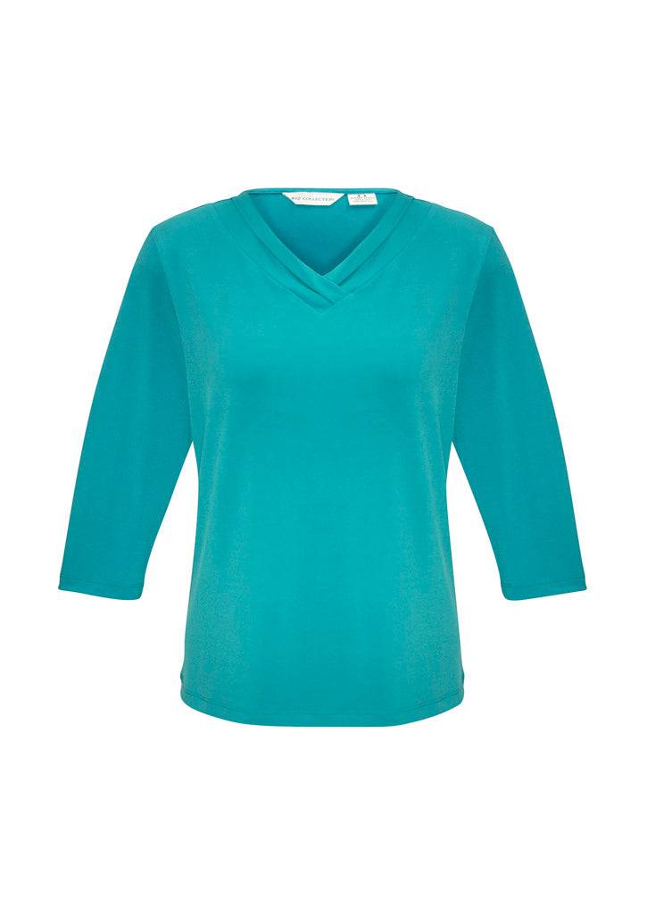 Womens Lana 3/4 Sleeve Top - Simply Merchandise