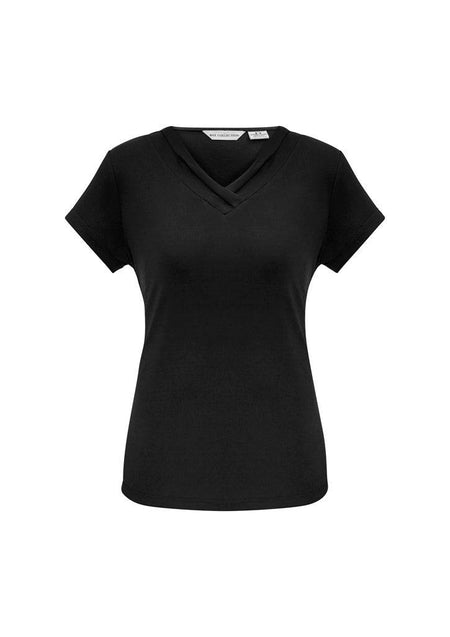 Womens Lana Short Sleeve Top - Simply Merchandise