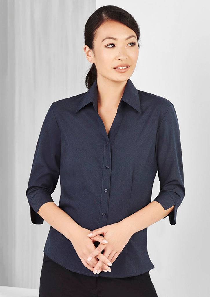Womens Oasis 3/4 Sleeve Shirt - Simply Merchandise