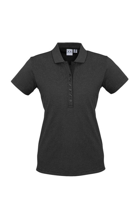 Womens Shadow Short Sleeve Polo - Simply Merchandise